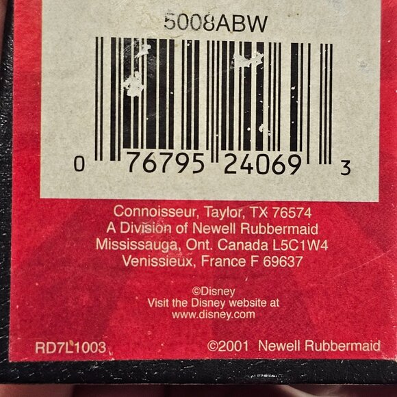 Vtg Disney Connoisseur 3D Silver Tone Mickey & Pluto 2.2 x 3.5  Picture Photo Fr - Picture 5 of 7